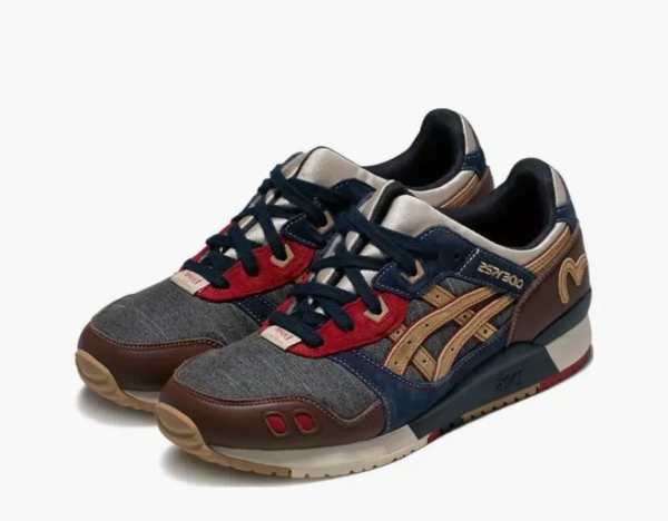 Evisu x Gel Lyte 3 Metallic Gold 