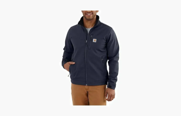 Carhartt 102199 RAIN DEFENDER HEAVYWEIGHT SOFTSHELL JACKET Logo 1 RELAXED FIT 