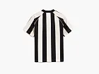 Adidas Originals Striped  Jersey T-Shirt  Wonder White / Black