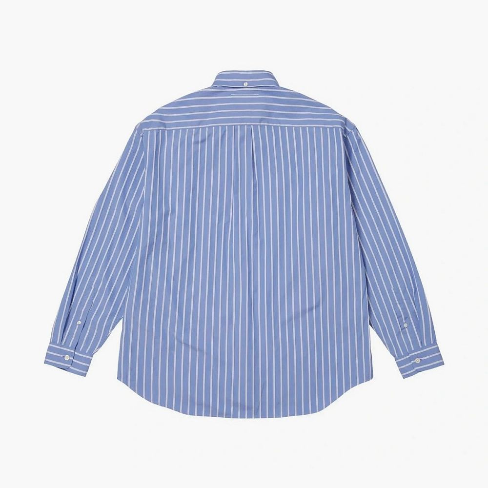 Supreme x MM6 Maison Margiela Stripe Shirt Blue