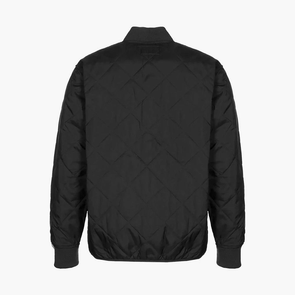 Carhartt WIP Quilted Liner Jacket Black Collared