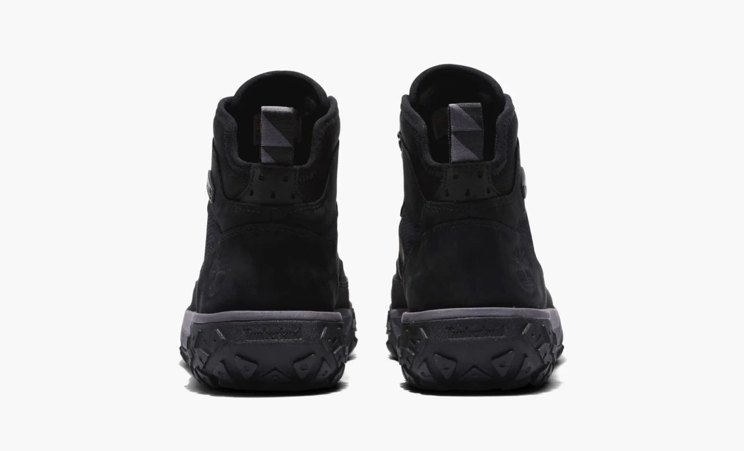 Timberland Greenstride Motion 6 Waterproof Mid Hikers Black Nubuck 