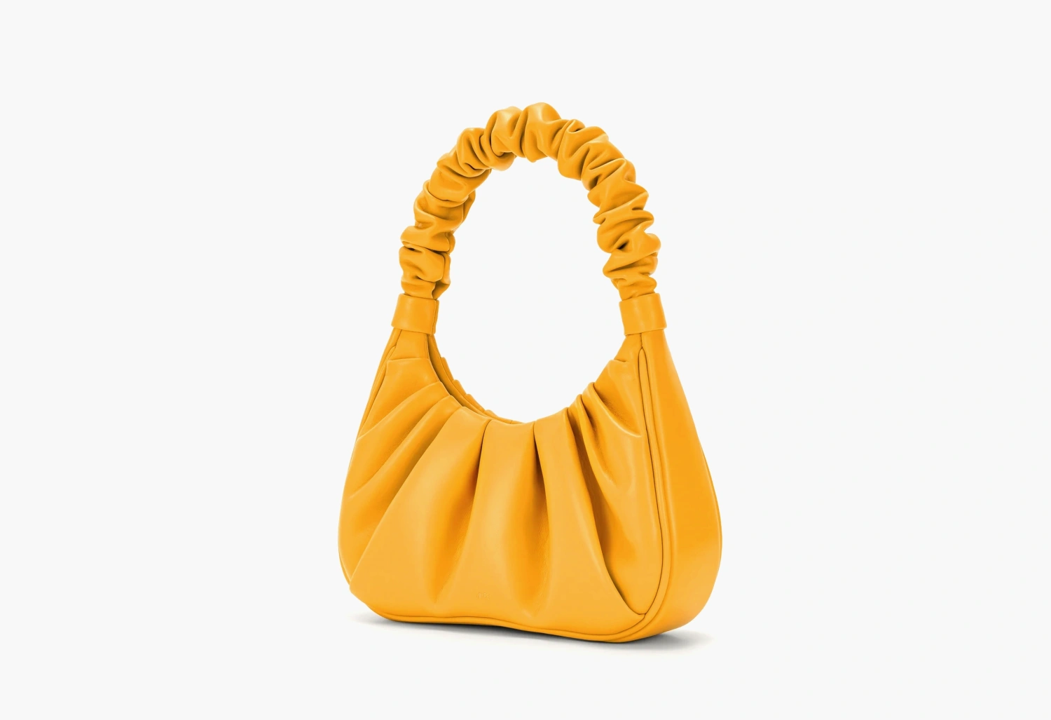 JW PEI Gabbi Ruched Hobo Handbag Candied Orange 