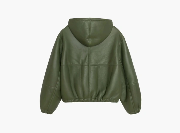 Stussy Shearling Work Jacket Green 