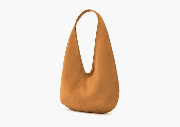 JW PEI Dara Faux Suede Hobo Bag Yellowish Brown 