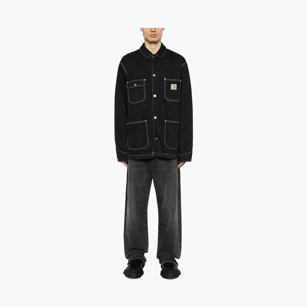 Carhartt WIP Michigan Denim Chore Coat Black