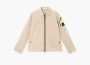 Stone Island Overshirt with Zip Fastening Desert 