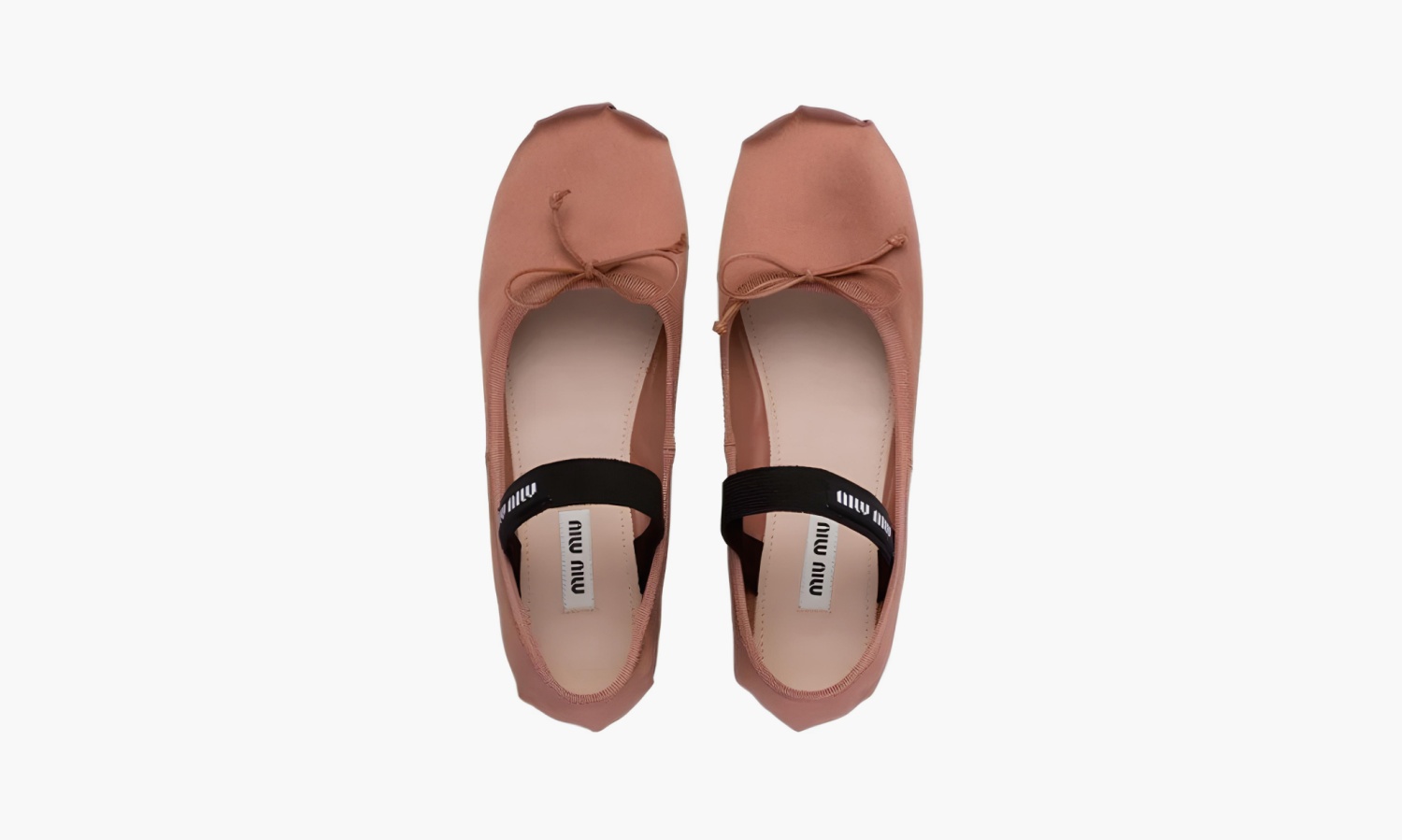 фото Miu Miu Satin Ballerinas "Cocoa Brown" (Обувь)-5F794D_QU6_F0324_F_A005