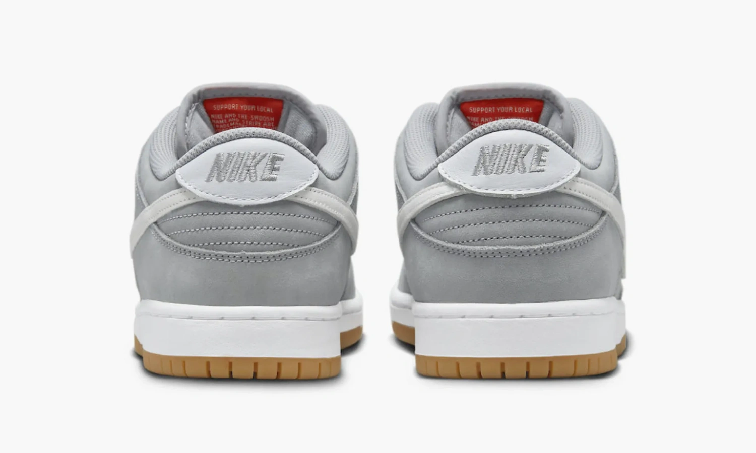 Nike SB Dunk Low Pro Iso Orange Label Wolf Grey Gum 