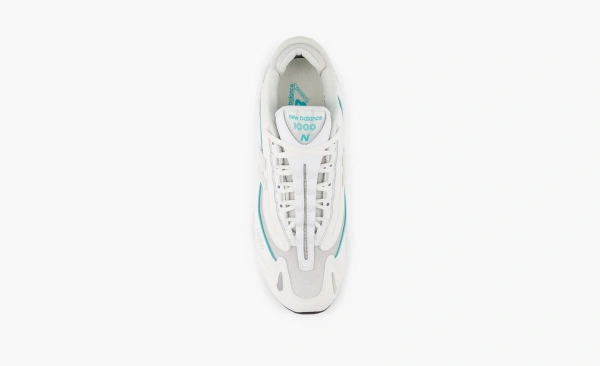 New Balance 1000 White Aqua JD Exclusive 