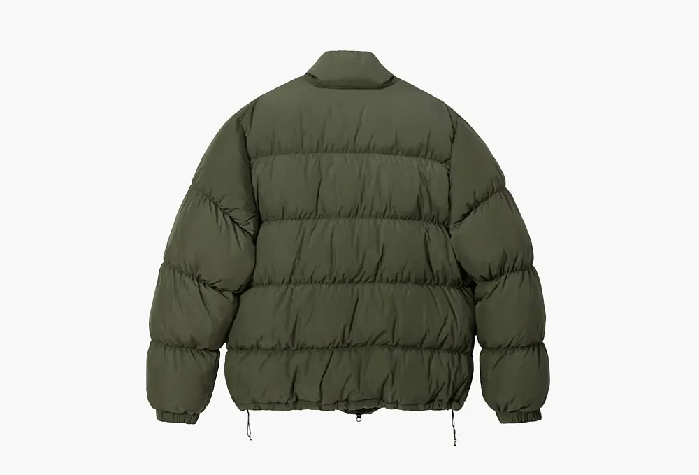 Stussy Ripstop Down Puffer Jacket Olive
