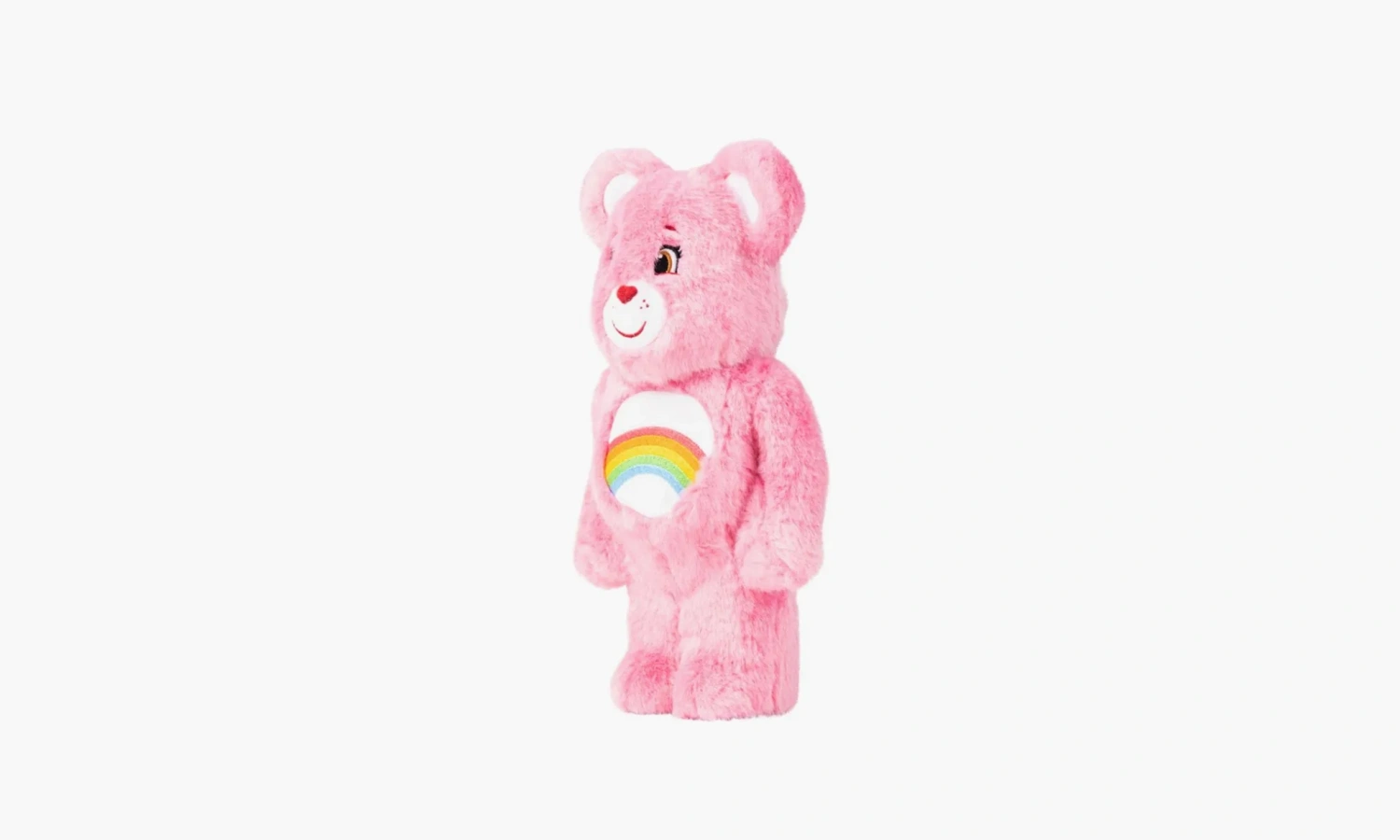 Bearbrick X Care Bears Cheer Bear Costume Ver. 400% Pink 