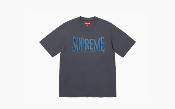 Supreme SS25 T Shirts Unisex Marine Blue 
