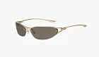 Gentle Monster Futura 03 Sunglasses Gold / Brown