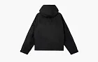 Stone Island Hooded Water Resistant Membrane Jacket Black