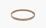Hermès Enamel Bangles Unisex Rose Gold 