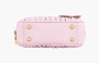 Miu Miu Matelassé Nappa Leather Top-handle Bag "Pink" 