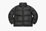 Supreme Reflective Speckled Down Puffer Jacket Black 