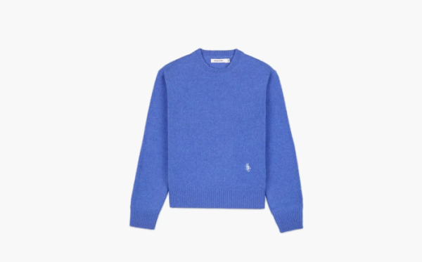 Sporty & Rich Src Wool Jumper Blue  Sporty & Rich Src Wool Jumper Blue