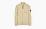 Stone Island Garment Dyed Zip Shirt Overshirt Yellow 