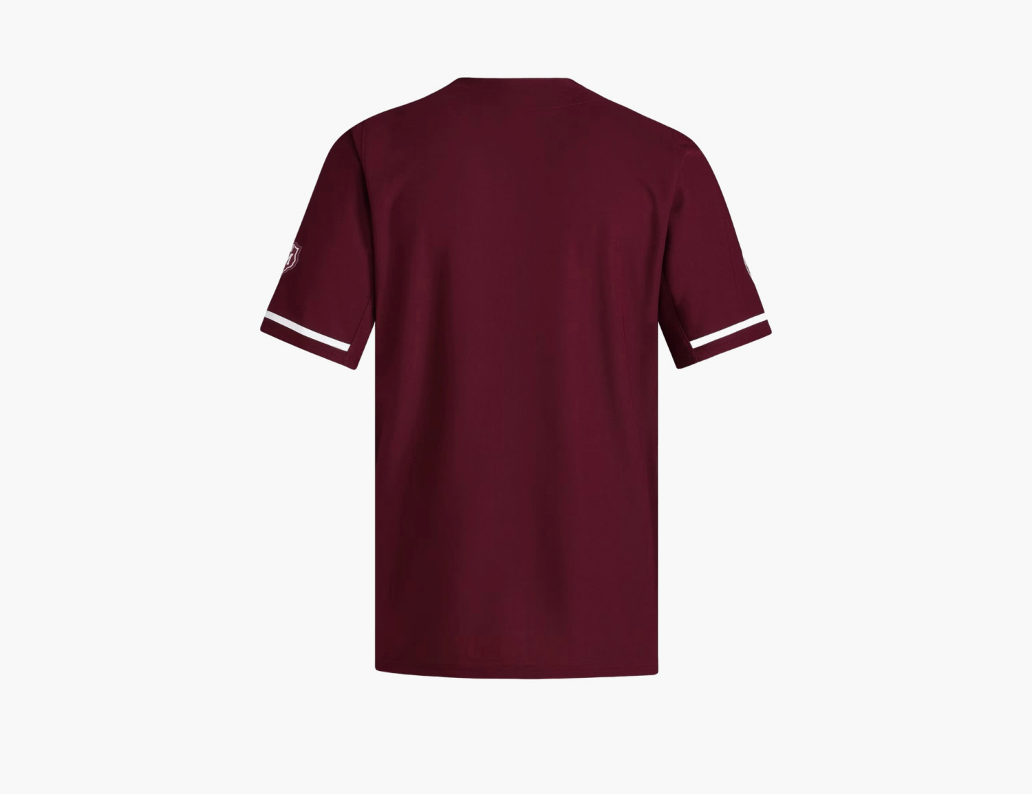 Adidas Texas A&M Reverse Retro Full-Button Jersey T-Shirt "Team Maroon" 