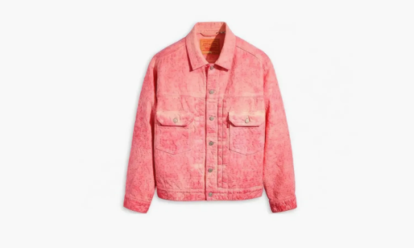 Stussy X Levi's Jacket Pink 