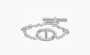 HERMES 925 Sterling Silver Bracelets "Silver" 