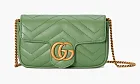 Gucci Gg Marmont Super Mini Bag Sage Green