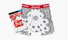 Nike Supreme Hanes Bandana Boxer Briefs 2 Pack White