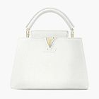 Louis Vuitton Capucines BB Taurillion Leather Snow