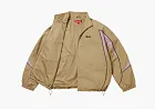 Supreme Contrast Piping Track Jacket Tan