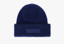 Jacquemus Le Bonnet Gros Grain Beanie "Navy Blue" 