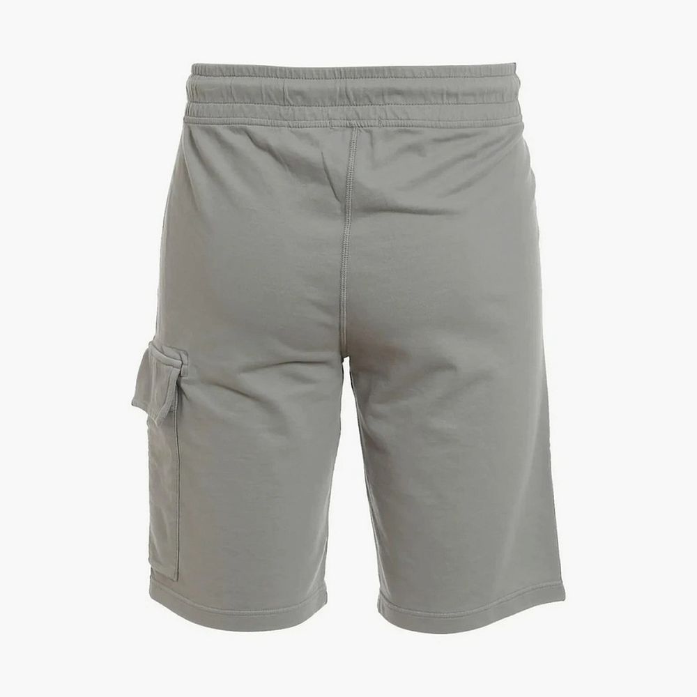 C.P. Company Light Fleece Lens Cargo Shorts Grey