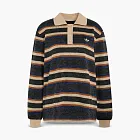 Adidas Originals Striped Polo Long Sleeve Black