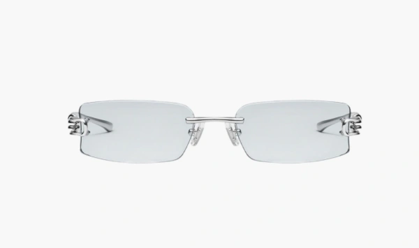 Gentle Monster Gamot 02(GR) Sunglasses Silver / Green 