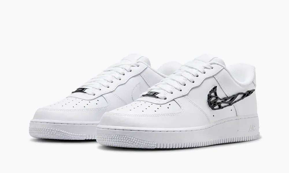 Nike Air Force 1 07 LX Molten Swoosh White Black