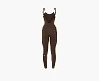 Alo Yoga Airbrush One And Done Onesie Espresso