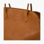 Miu Miu Leather Bag "Cognac" 