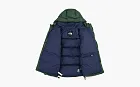 The North Face Himalayan Series Stitched Logo Printed Zipper Parka Green