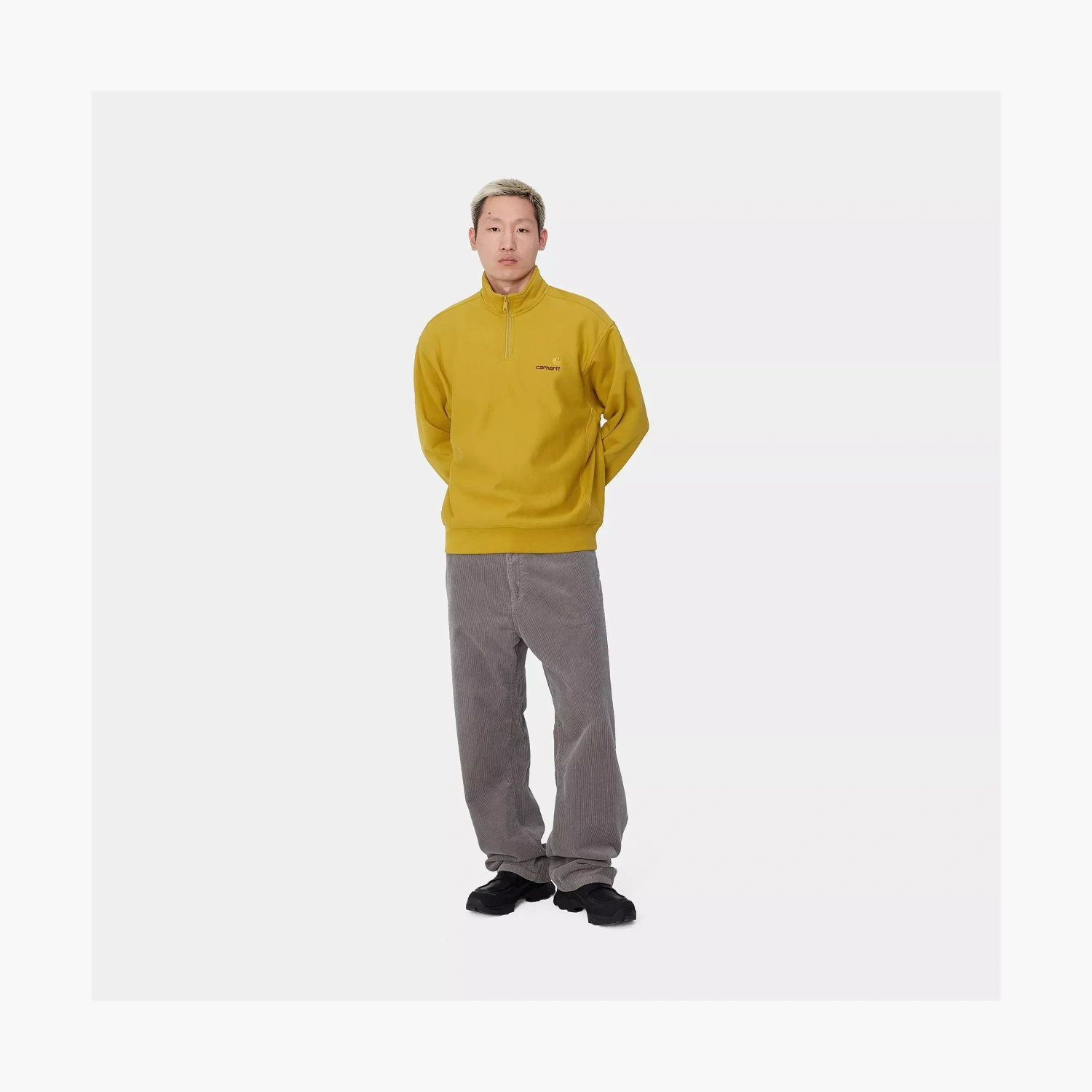 Carhartt WIP SS24 Half Zip American Script Sweat 