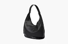 Miu Miu Leather Hobo Bag Black