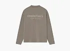 Fear of God Essentials Classic Fit Long-Sleeve Tee Homestead Heather