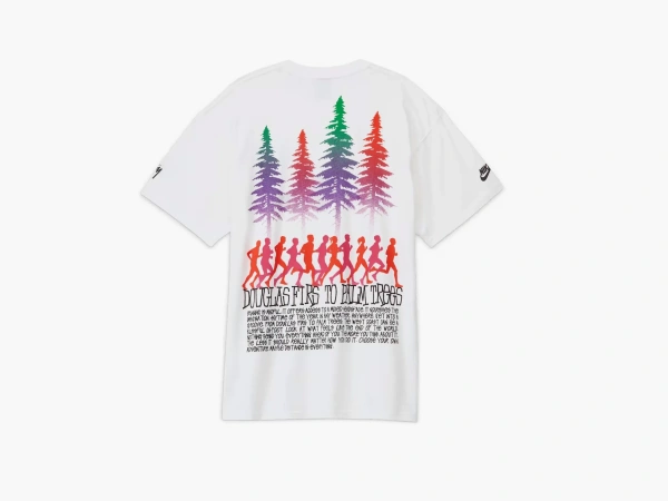 Nike x Stussy Douglas Firs To Palm Trees T-Shirt White  Nike x Stussy Douglas Firs To Palm Trees T-Shirt White