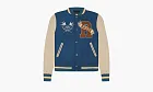 RHUDE Sparrow Varsity Jacket Slate / Creme