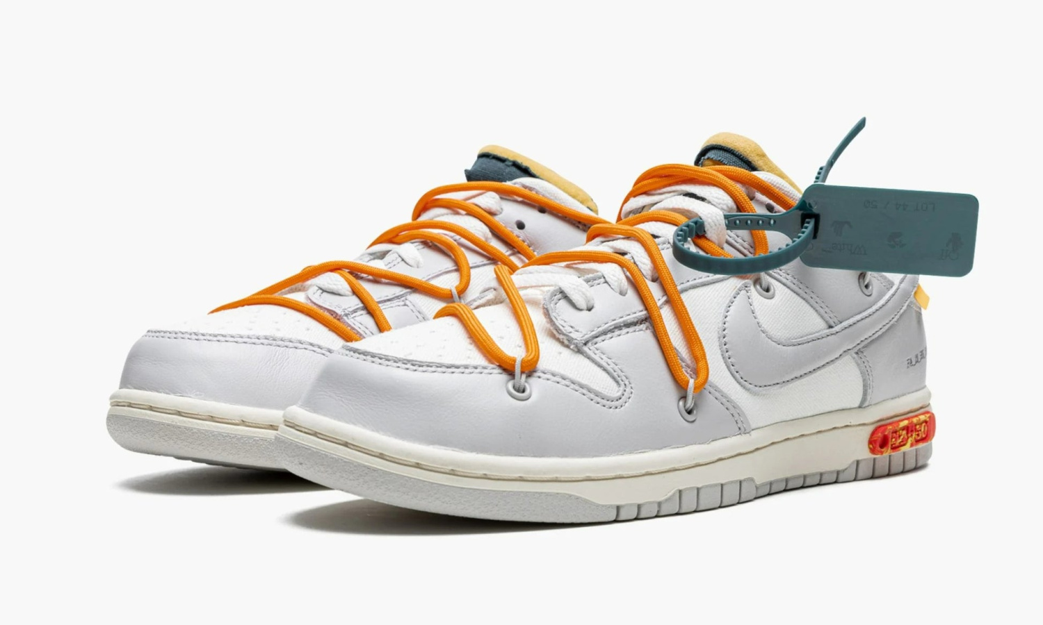 фото Dunk Low "Off-White - Lot 44" (Nike Dunk Low)-DM1602 104