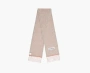 Acne Studios Logo Patch Wool Mohair Scarf Pink 