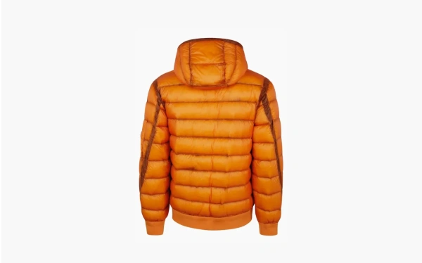 C.P. Company D.D. Shell Hooded Down Jacket Orange 