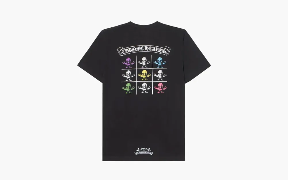 Chrome Hearts Multi Foti Black Short Sleeve T-Shirt Black