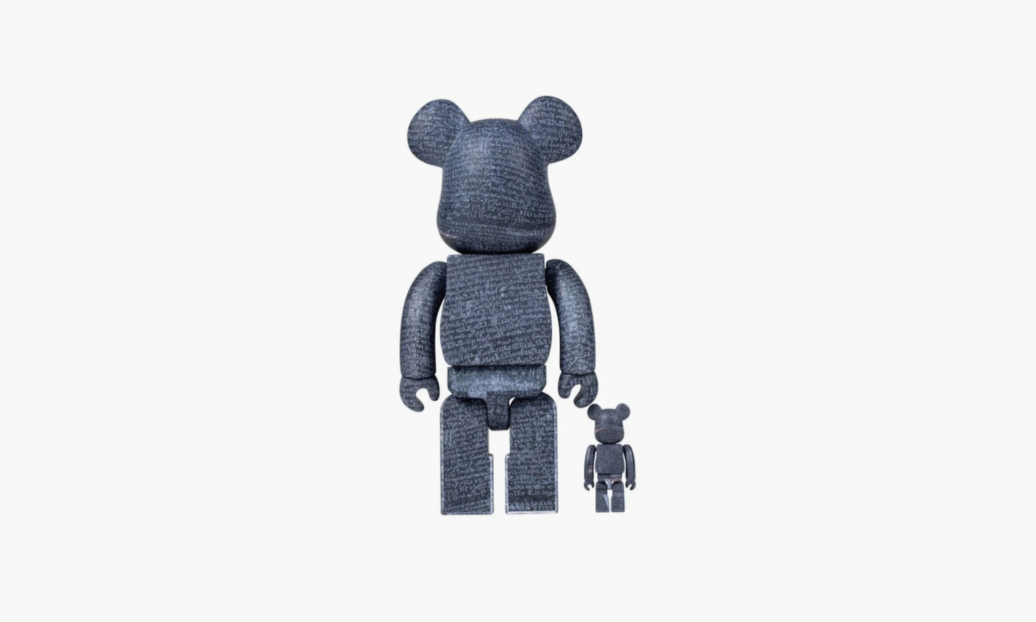 фото Bearbrick The British Museum Rosetta Stone "100% And 400%" (Bearbrick)-MEDI0072