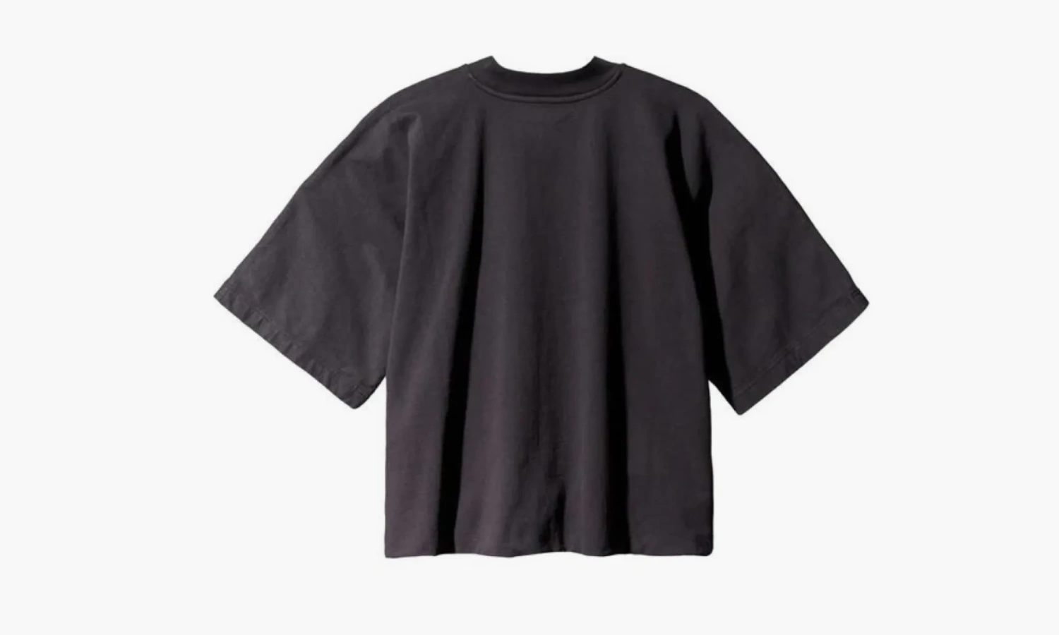 Yeezy X GAP X Balenciaga Logo No Seam Tee Black 
